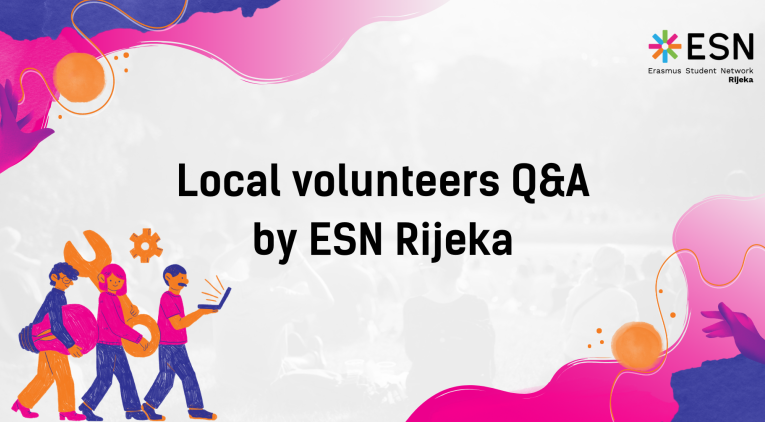 Local volunteers Q&A by ESN Rijeka